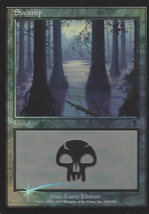 Swamp (348) (7th Edition) Medium Play Foil