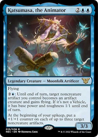 Katsumasa, the Animator (Commander: Kamigawa: Neon Dynasty) Near Mint