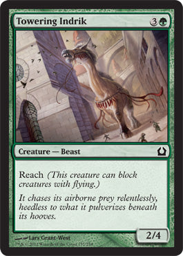 Towering Indrik (Return to Ravnica) Near Mint