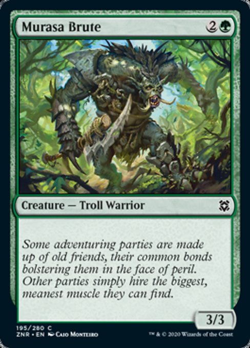 Murasa Brute (Zendikar Rising) Near Mint