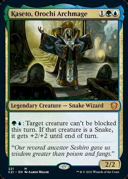 Kaseto, Orochi Archmage (Commander 2021 Strixhaven) Near Mint
