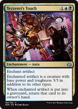 Tezzeret's Touch (Aether Revolt) Medium Play