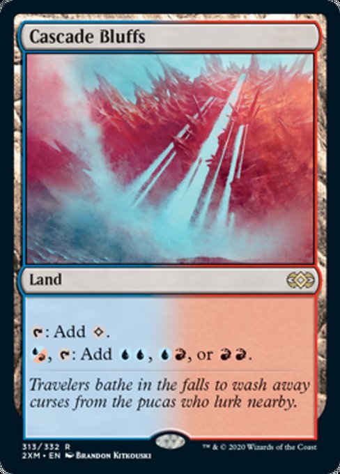 Cascade Bluffs (Double Masters) Near Mint