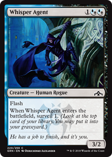 Whisper Agent (Guilds of Ravnica) Near Mint