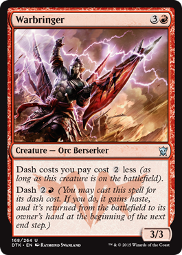 Warbringer (Dragons of Tarkir) Near Mint