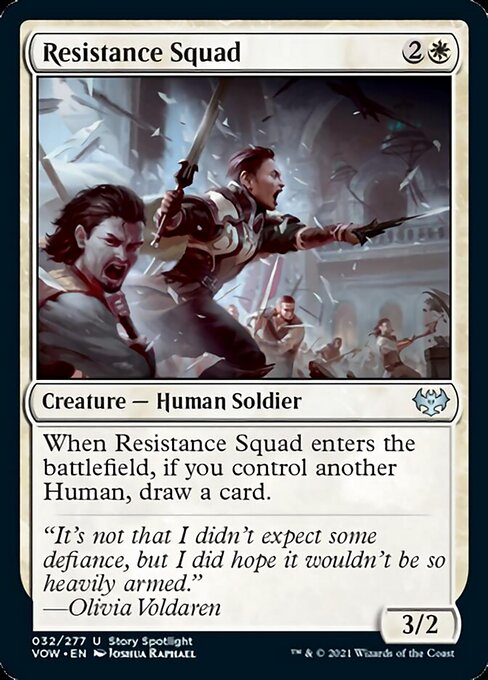 Resistance Squad (Innistrad: Crimson Vow) Near Mint