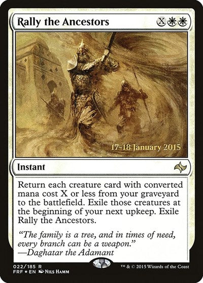 Rally the Ancestors (Promos: Prerelease Cards) Near Mint Foil