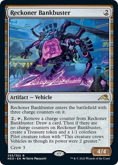 Reckoner Bankbuster (Kamigawa: Neon Dynasty) Light Play Foil