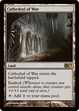 Cathedral of War (Magic 2013 Core Set) Light Play