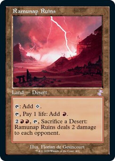 Ramunap Ruins (Time Spiral Remastered) Near Mint