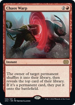 Chaos Warp (Double Masters 2022) Near Mint