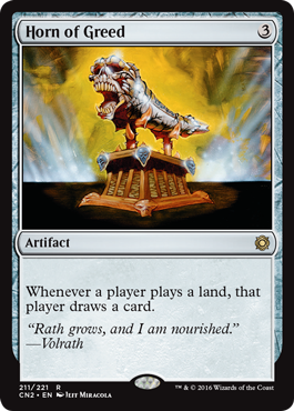 Horn of Greed (Conspiracy: Take the Crown) Medium Play