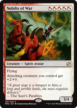 Nobilis of War (Modern Masters 2015) Near Mint