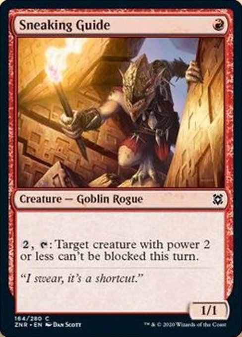 Sneaking Guide (Zendikar Rising) Medium Play