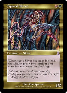 Spined Sliver (Time Spiral Time Shifted) Medium Play