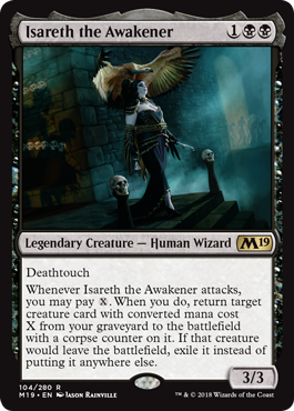 Isareth the Awakener (Magic 2019 Core Set) Near Mint