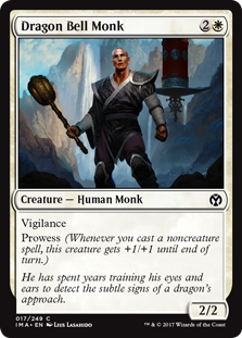Dragon Bell Monk (Iconic Masters) Medium Play Foil