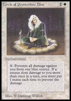 Circle of Protection: Blue (Beta) Medium Play