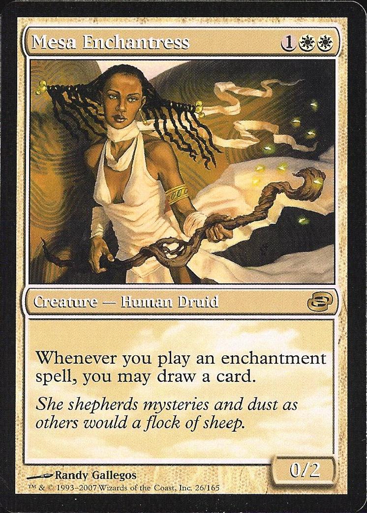 Mesa Enchantress (Planar Chaos) Medium Play
