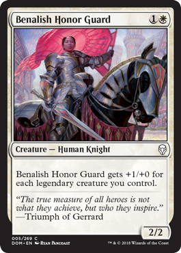 Benalish Honor Guard (Dominaria) Near Mint