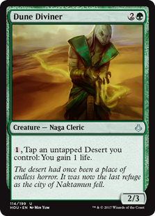 Dune Diviner (Hour of Devastation) Near Mint