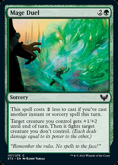 Mage Duel (Strixhaven) Near Mint Foil