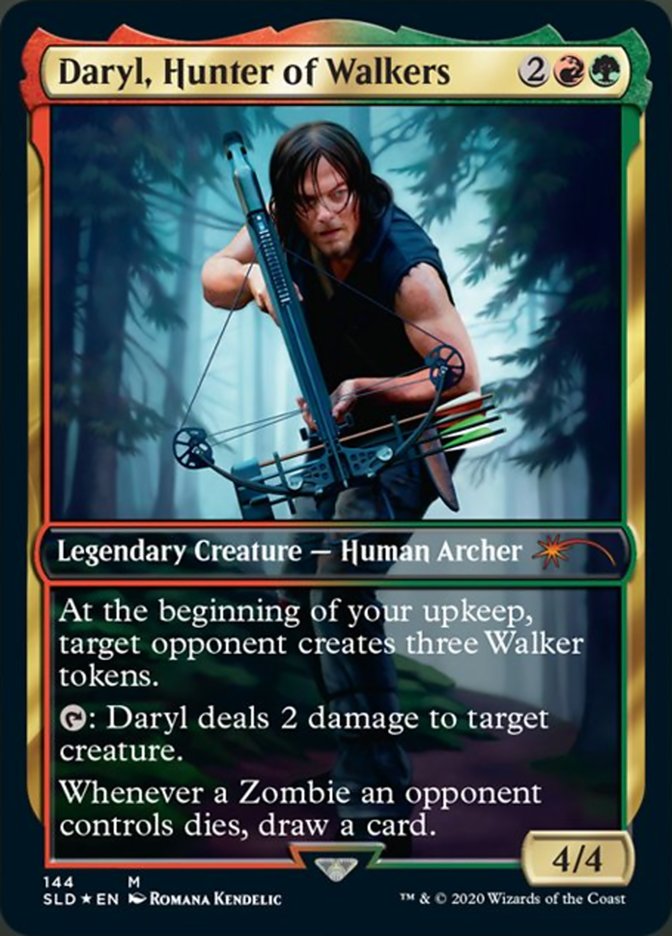 Daryl Hunter of Walkers (Secret Lair) Near Mint Foil