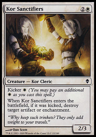 Kor Sanctifiers (Zendikar) Near Mint