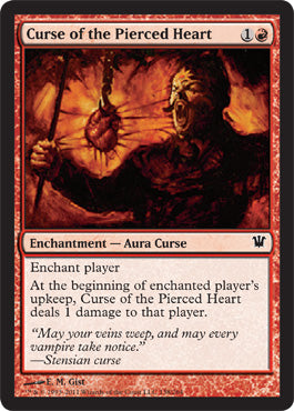 Curse of the Pierced Heart (Innistrad) Near Mint Foil