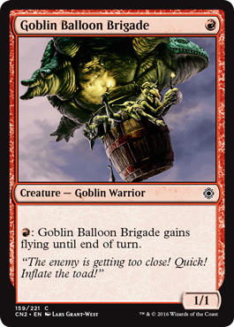 Goblin Balloon Brigade (Conspiracy: Take the Crown) Near Mint