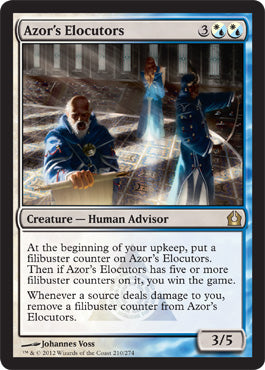 Azor's Elocutors (Return to Ravnica) Light Play Foil
