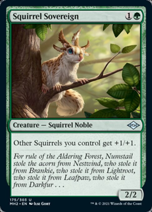 Squirrel Sovereign (Modern Horizons 2) Light Play