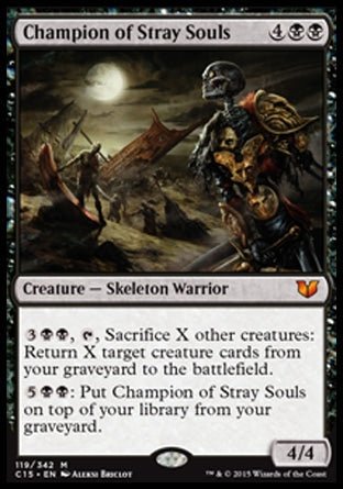 Champion of Stray Souls (Commander 2015) Medium Play