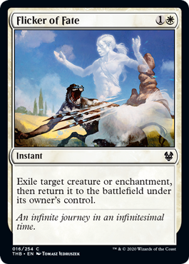 Flicker of Fate (Theros Beyond Death) Light Play Foil