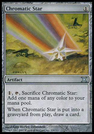Chromatic Star (10th Edition) Medium Play Foil