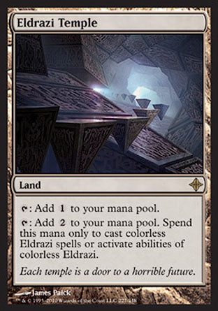 Eldrazi Temple (Rise of the Eldrazi) Near Mint