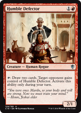 Humble Defector (Commander 2016 Edition) Near Mint