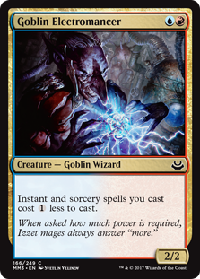 Goblin Electromancer (Modern Masters 2017) Light Play