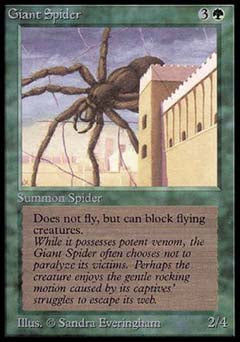 Giant Spider (Beta) Medium Play