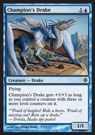 Champion's Drake (Rise of the Eldrazi) Light Play