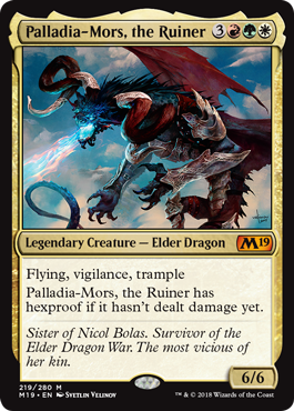 Palladia-Mors, the Ruiner (Magic 2019 Core Set) Near Mint
