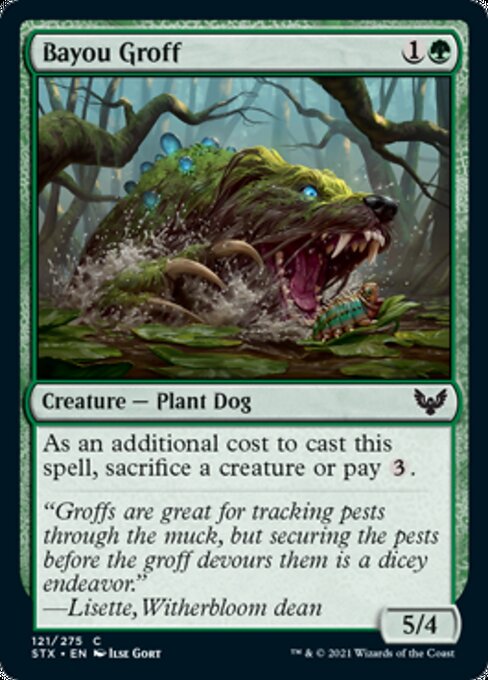 Bayou Groff (Strixhaven) Near Mint Foil