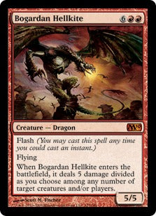 Bogardan Hellkite (Magic 2010 Core Set) Light Play