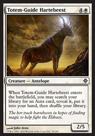 Totem-Guide Hartebeest (Rise of the Eldrazi) Near Mint Foil