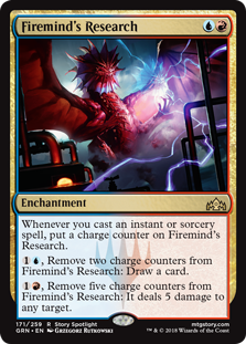 Firemind's Research (Guilds of Ravnica) Medium Play