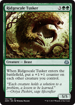 Ridgescale Tusker (Aether Revolt) Medium Play