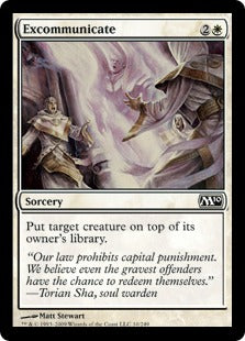 Excommunicate (Magic 2010 Core Set) Near Mint