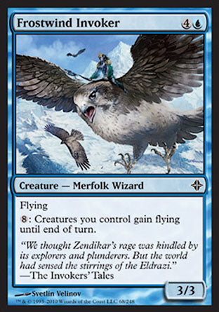 Frostwind Invoker (Rise of the Eldrazi) Medium Play