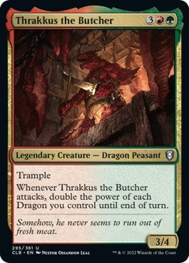 Thrakkus the Butcher (Commander Legends: Battle for Baldur's Gate) Near Mint