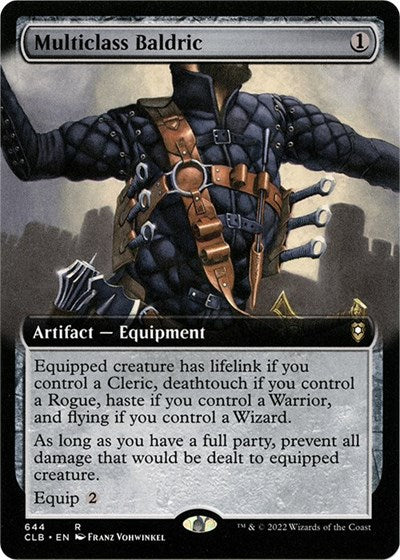 Multiclass Baldric  Extended Art|0|0|0.00